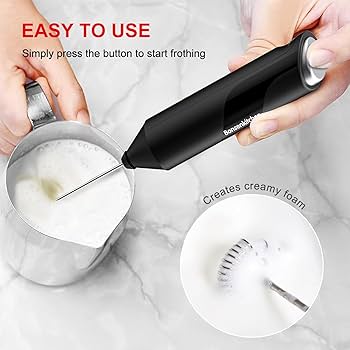 Amazon.com: Bonsenkitchen Powerful Milk Frother for Coffee, Fast